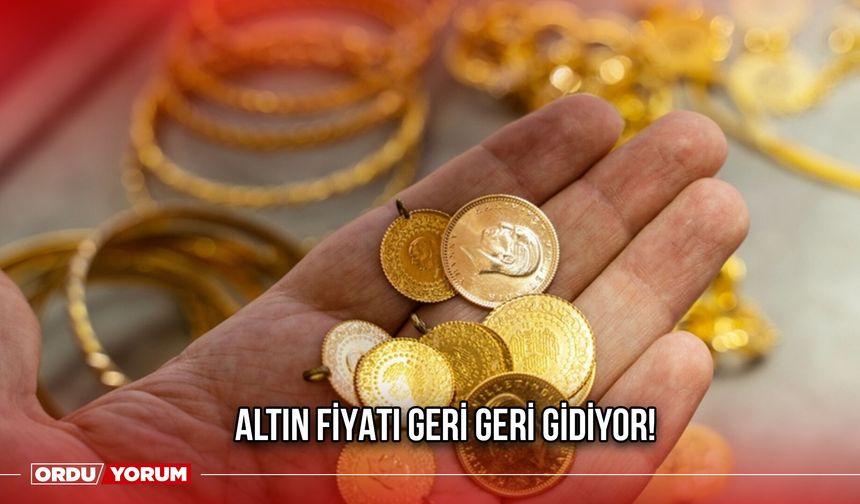 Altın Fiyatı Geri Geri Gidiyor!