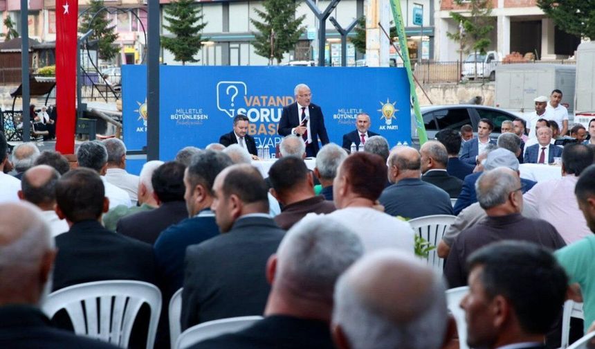 Başkan Güler, Fatsa'da Halkın Sorularını Yanıtladı