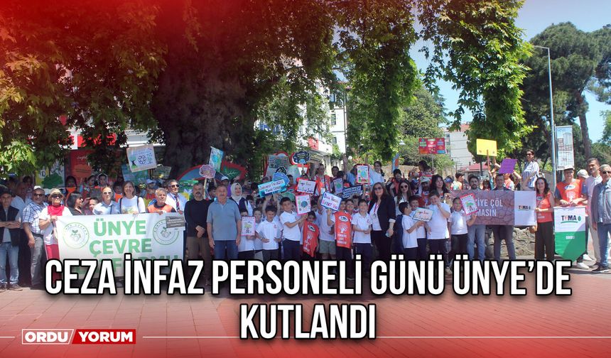 Ceza İnfaz Personeli Günü Ünye’de Kutlandı