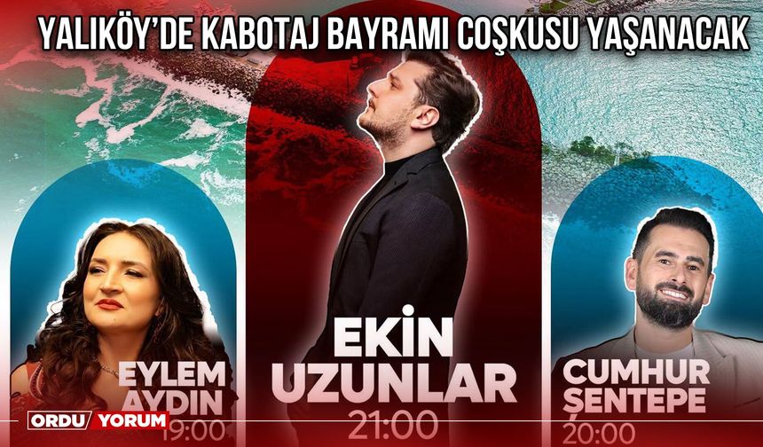 Yalıköy’de Kabotaj Bayramı Coşkusu Yaşanacak