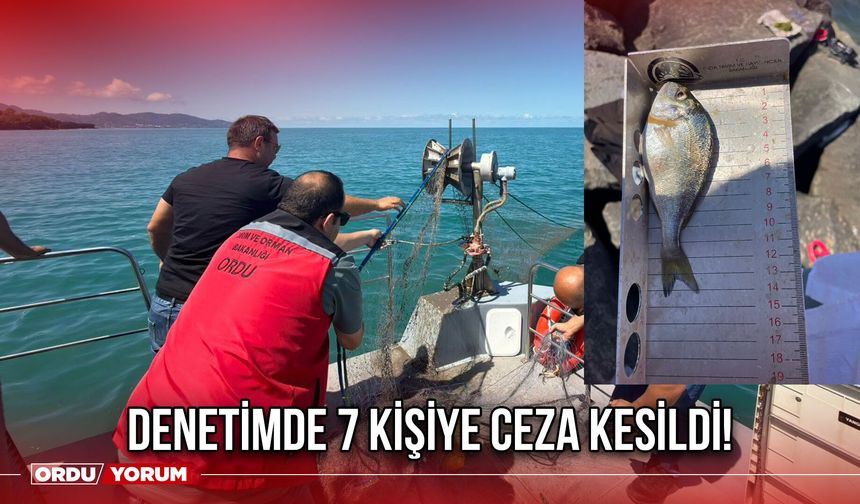 Denetimde 7 Kişiye Ceza Kesildi!