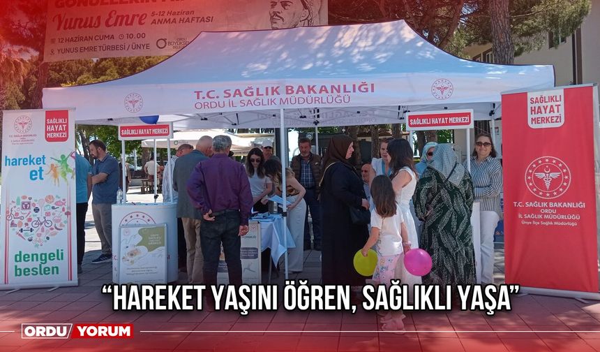 “Hareket Yaşını Öğren, Sağlıklı Yaşa”