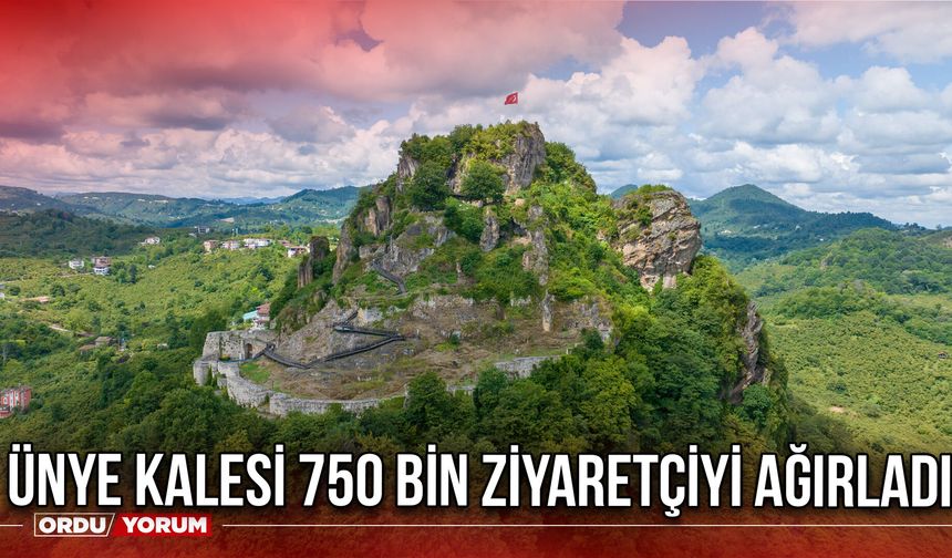 Ünye Kalesi 750 Bin Ziyaretçiyi Ağırladı
