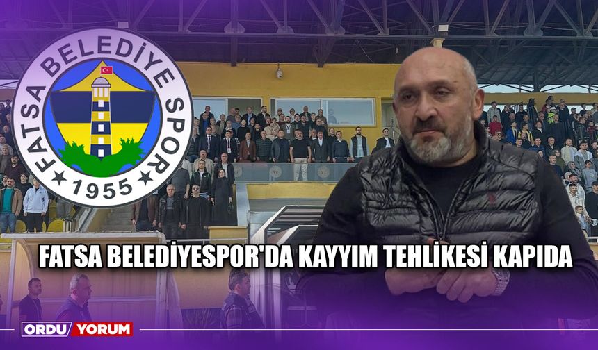 Fatsa Belediyespor'da Kayyım Tehlikesi Kapıda