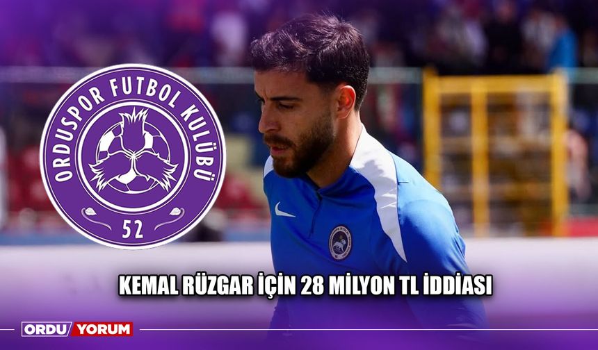 Kemal Rüzgar İçin 28 Milyon TL İddiası