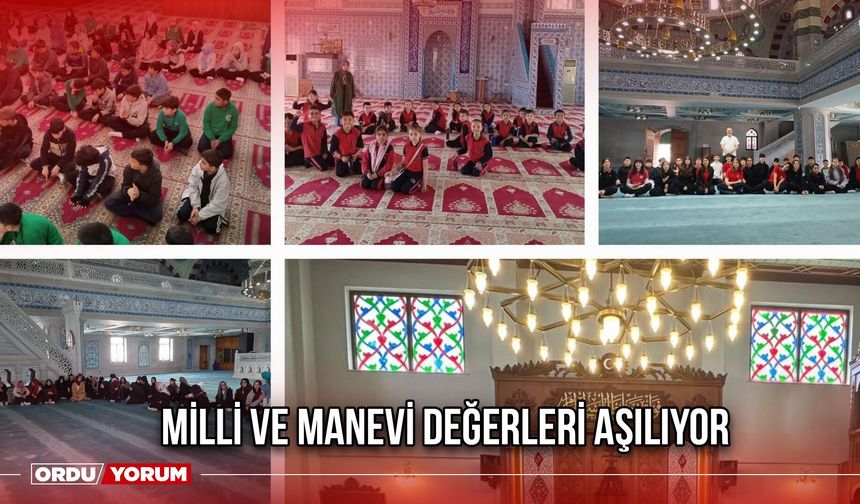Milli ve Manevi Değerleri Aşılıyor