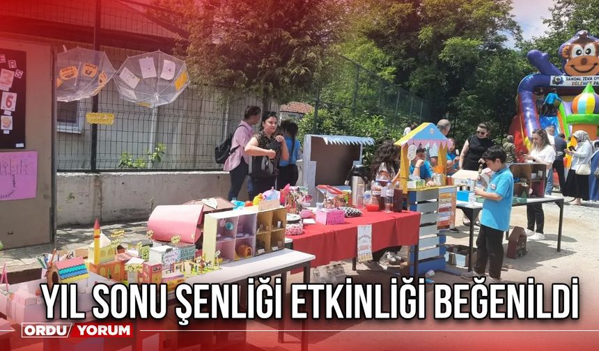 Yıl Sonu Şenliği Etkinliği Beğenildi