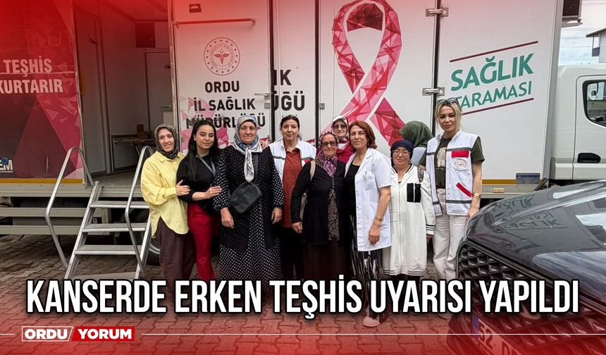 Kanserde Erken Teşhis Uyarısı Yapıldı