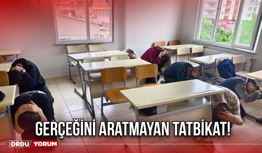 Gerçeğini Aratmayan Tatbikat!