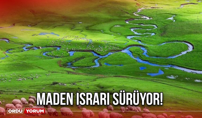 Maden Israrı Sürüyor!