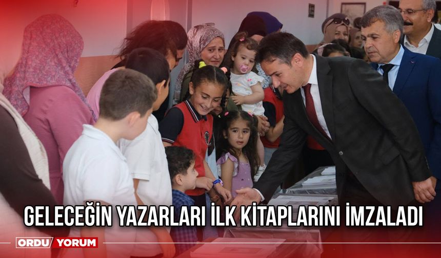 Geleceğin Yazarları İlk Kitaplarını İmzaladı