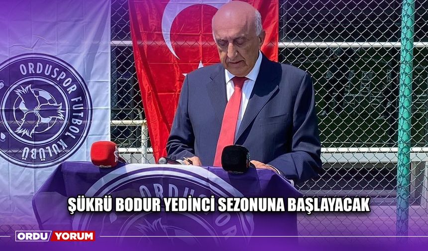 Şükrü Bodur Yedinci Sezonuna Başlayacak