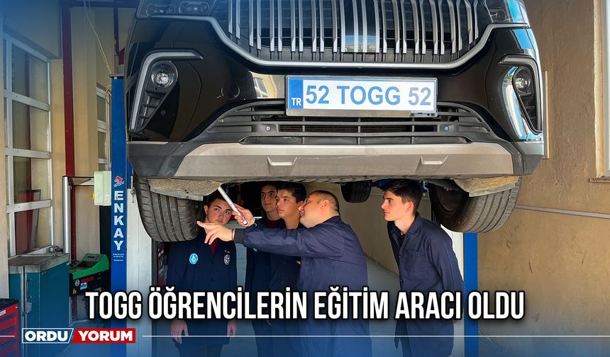 TOGG Öğrencilerin Eğitim Aracı Oldu