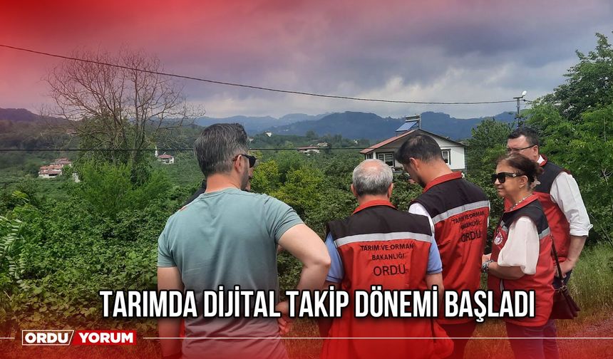 Tarımda Dijital Takip Dönemi Başladı