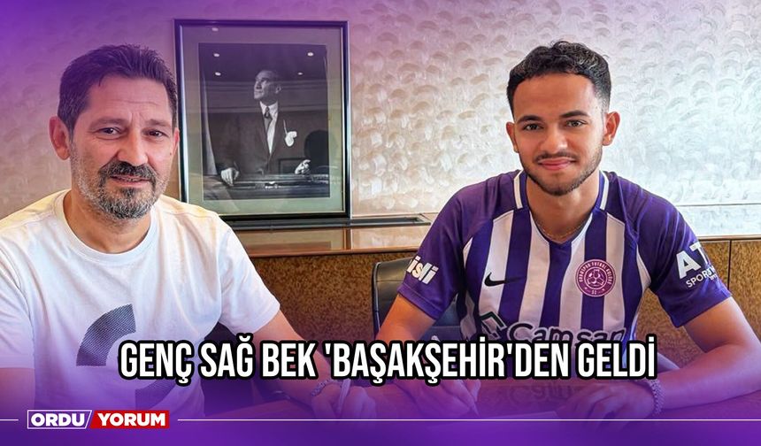 Genç Sağ Bek 'Başakşehir'den Geldi