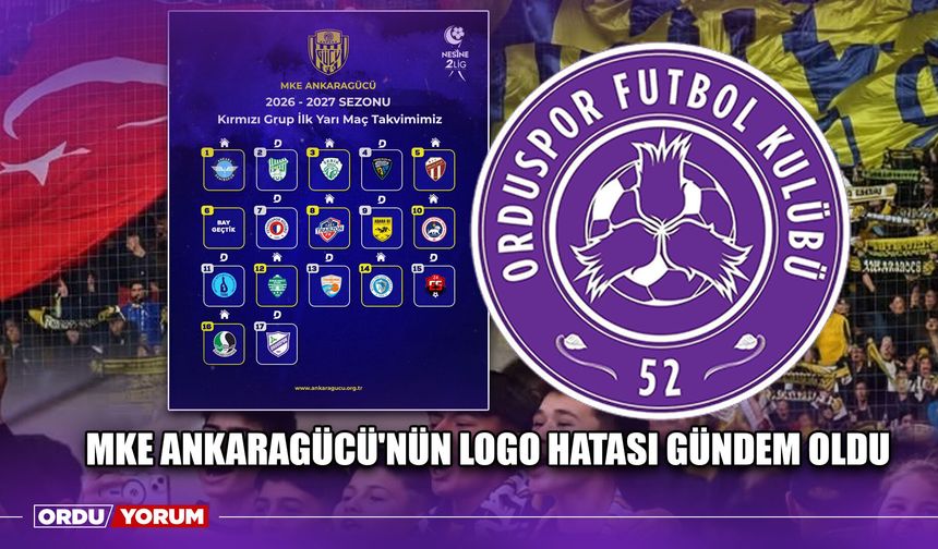 MKE Ankaragücü'nün Logo Hatası Gündem Oldu