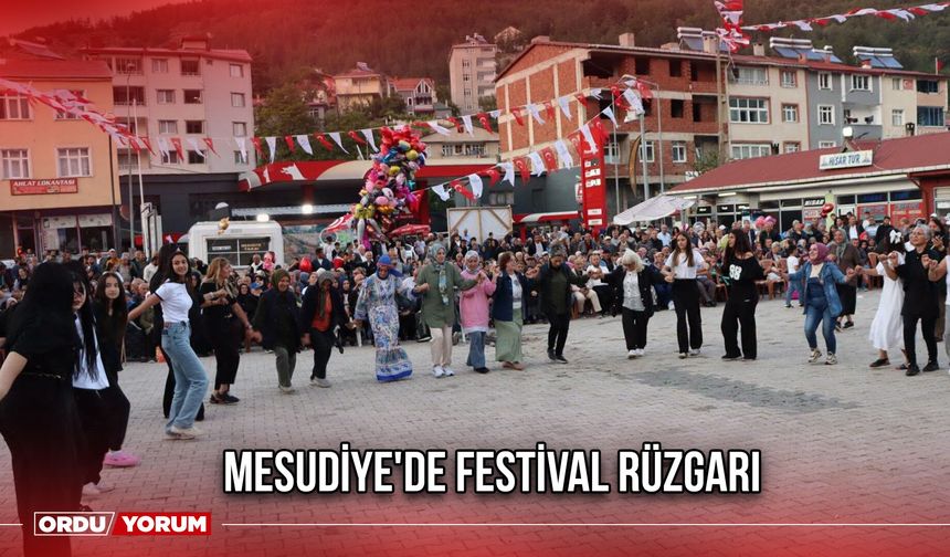 Mesudiye'de Festival Rüzgarı