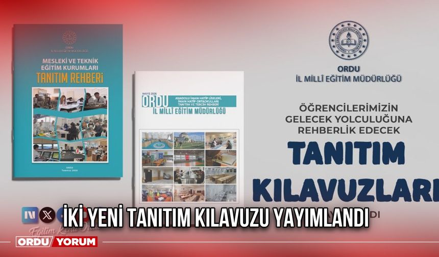 İki Yeni Tanıtım Kılavuzu Yayımlandı