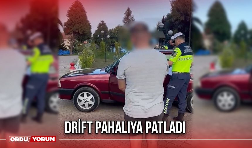 Drift Pahalıya Patladı