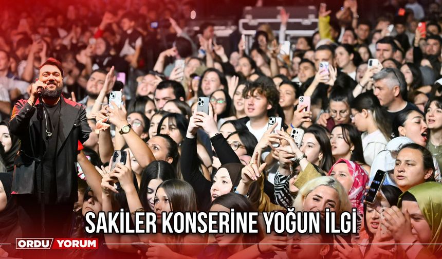 Sakiler Konserine Yoğun İlgi