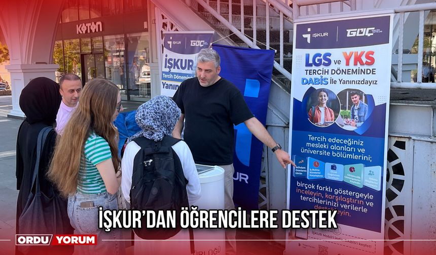 İşkur’dan Öğrencilere Destek