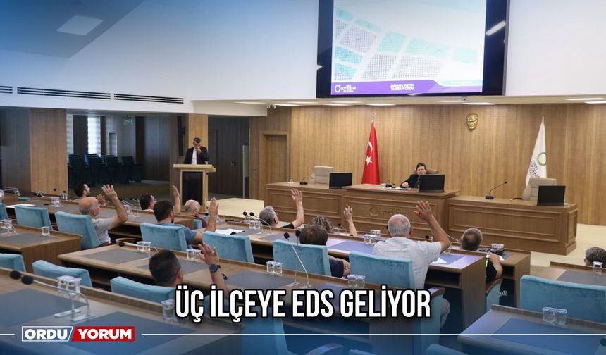 Üç İlçeye EDS Geliyor