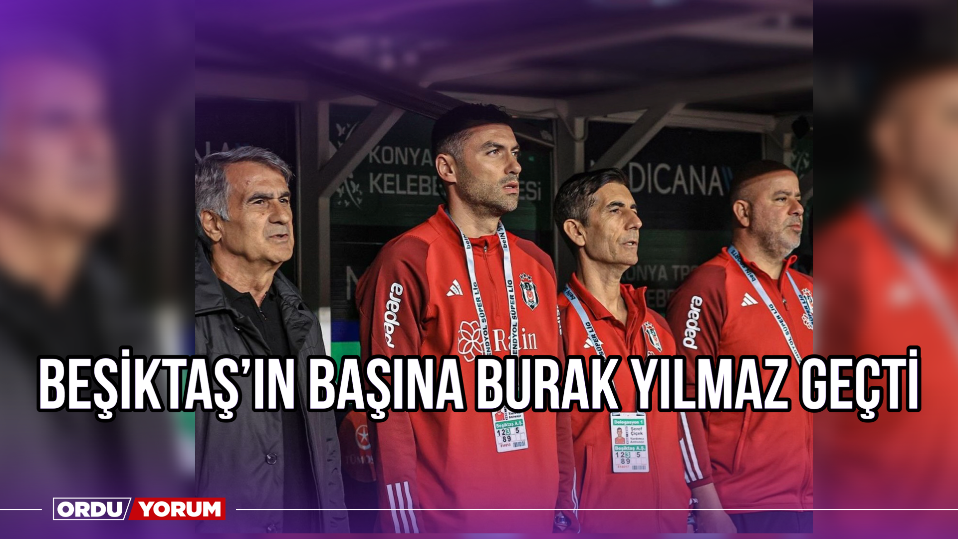Beşiktaş'ta İstanbulspor maçında Burak Yılmaz teknik direktör