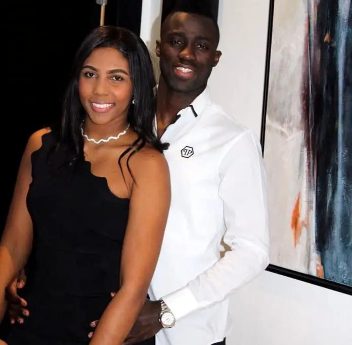 Davinson Sanchez ve Eşi Daniela Reina