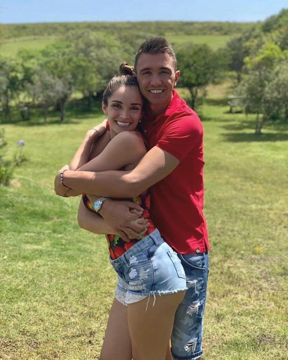 Fernando Muslera ve Eşi Patricia Callero