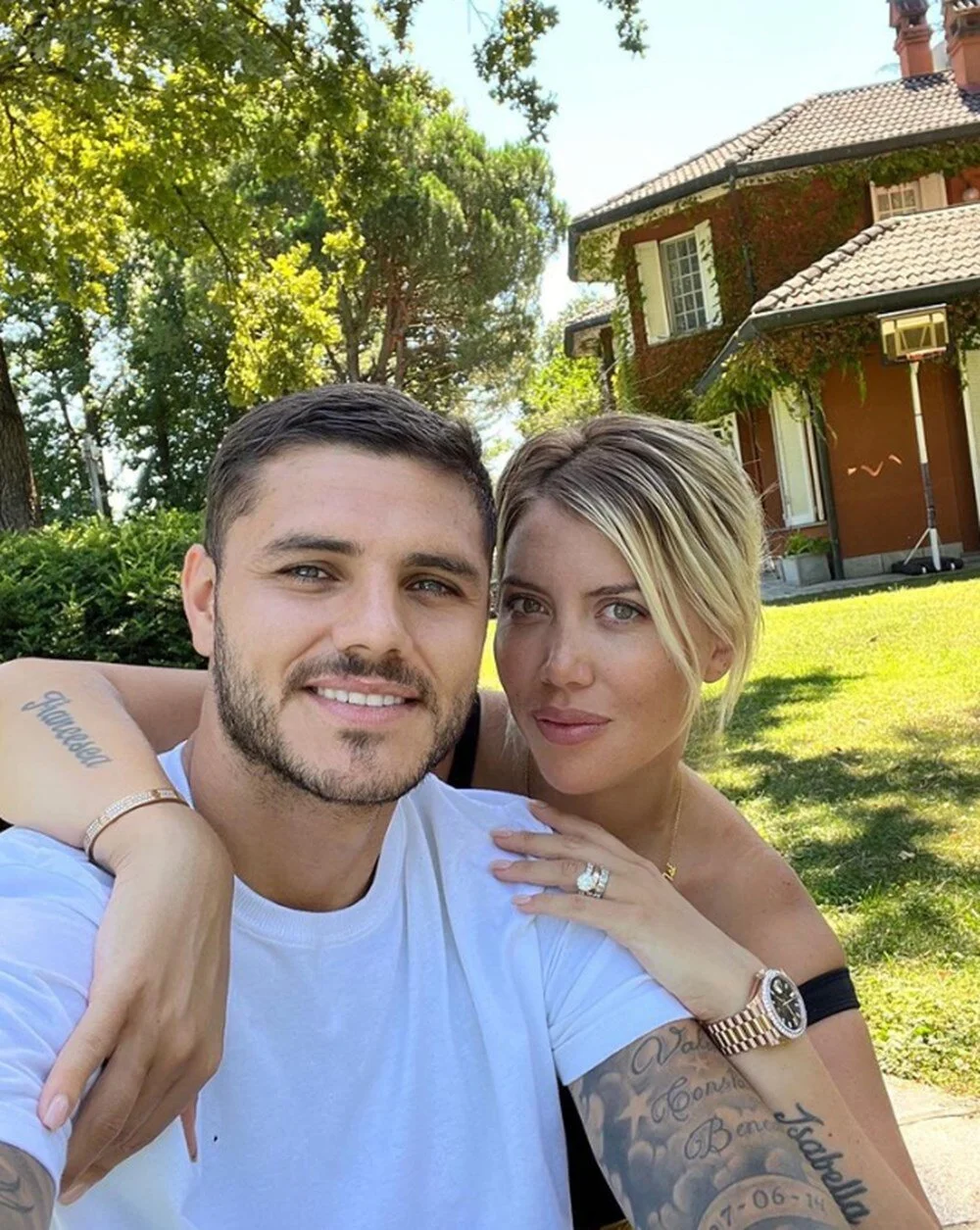 Mauro Icardi ve Eşi Wanda Nara