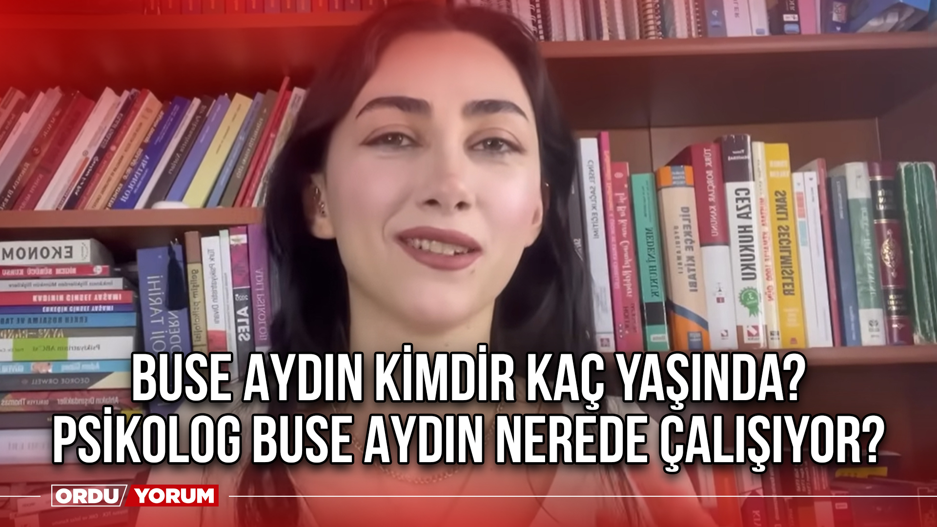 buse aydın kimdir, buse aydın nerede çalışıyor.
