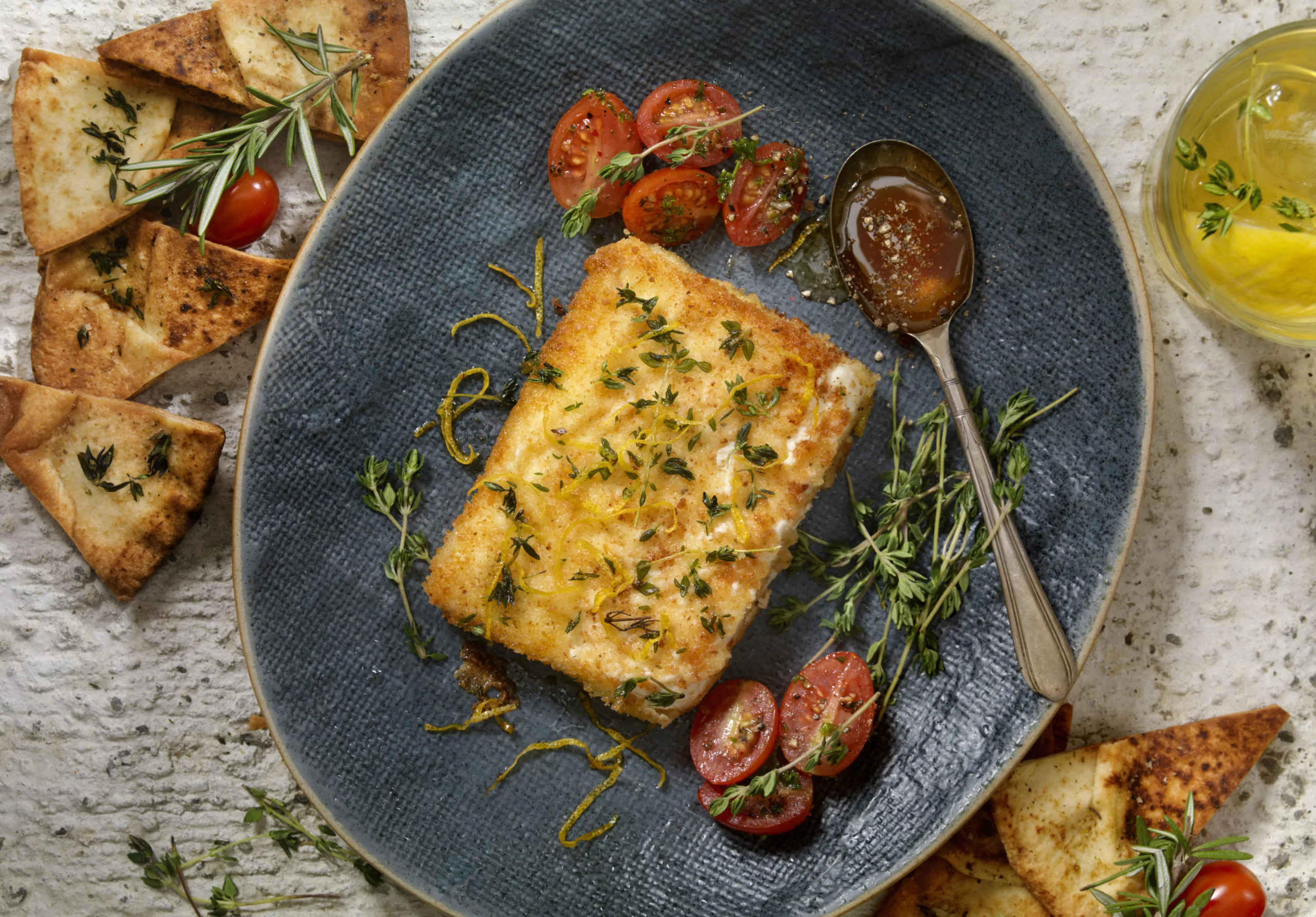 Feta Saganaki Scaled