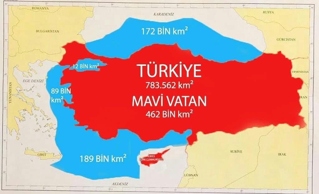 Mavi Vatan Harita