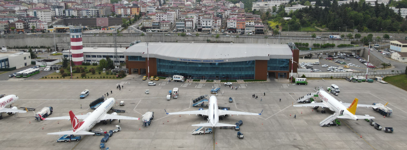 Uçuş...trabzon Havalimanı