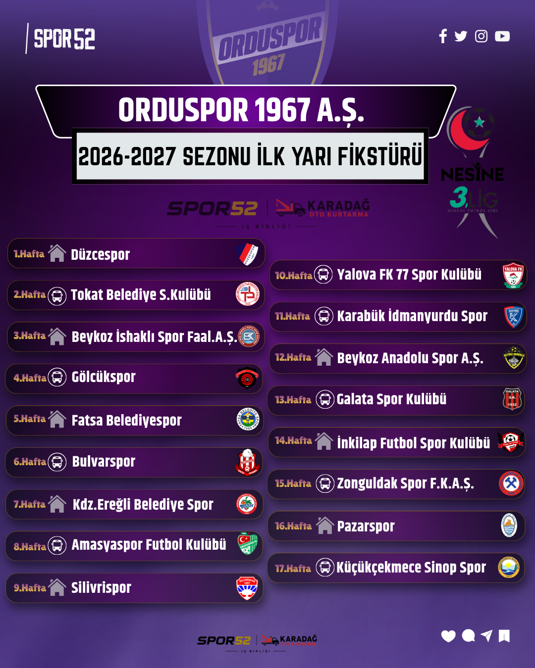 Copy Of İlk Yarı Fikstürü (2)